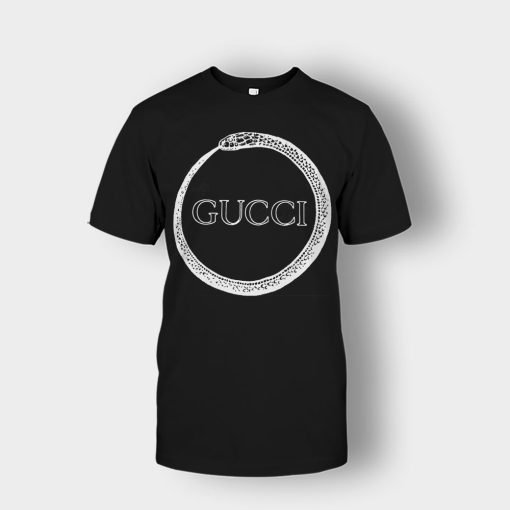 Gucci-Genuine-Snake-Unisex-T-Shirt-Black