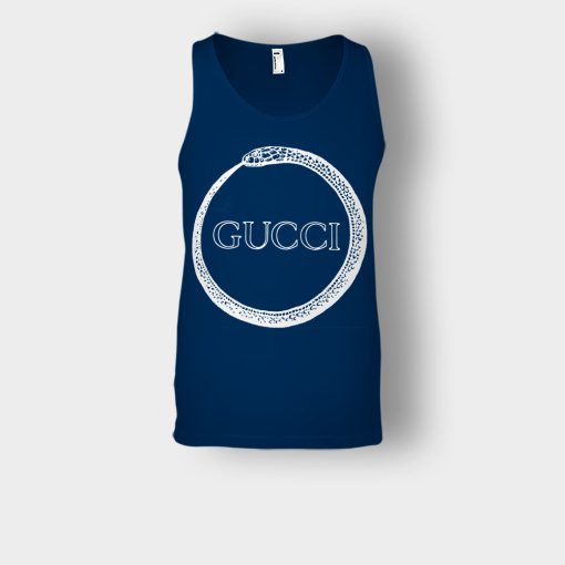 Gucci-Genuine-Snake-Unisex-Tank-Top-Navy