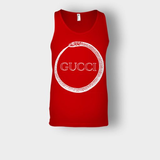 Gucci-Genuine-Snake-Unisex-Tank-Top-Red