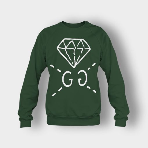 Gucci-Ghost-Diamond-Inspired-Crewneck-Sweatshirt-Forest