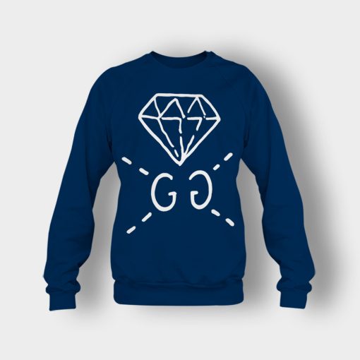 Gucci-Ghost-Diamond-Inspired-Crewneck-Sweatshirt-Navy