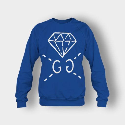 Gucci-Ghost-Diamond-Inspired-Crewneck-Sweatshirt-Royal