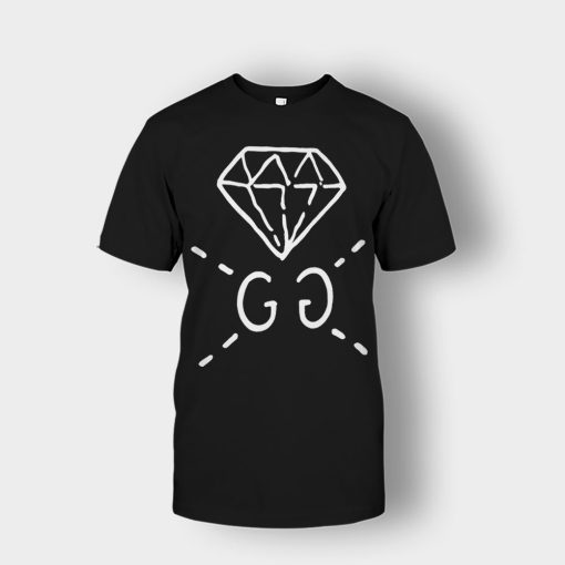 Gucci-Ghost-Diamond-Inspired-Unisex-T-Shirt-Black