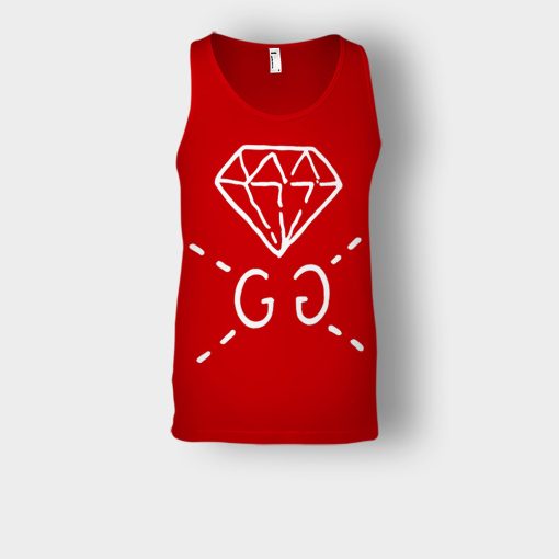 Gucci-Ghost-Diamond-Inspired-Unisex-Tank-Top-Red