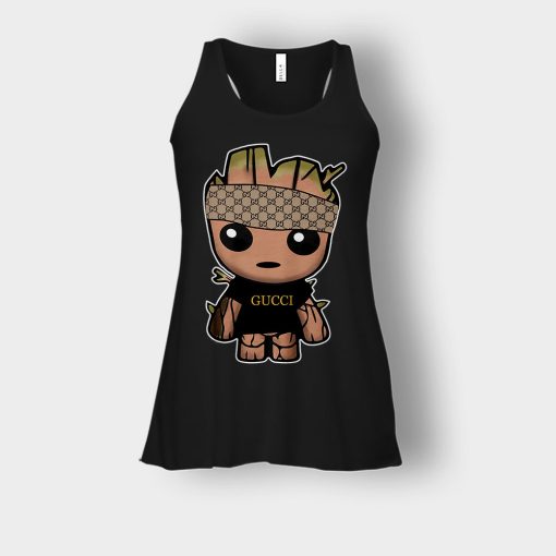 Gucci-Groot-Inspired-Bella-Womens-Flowy-Tank-Black