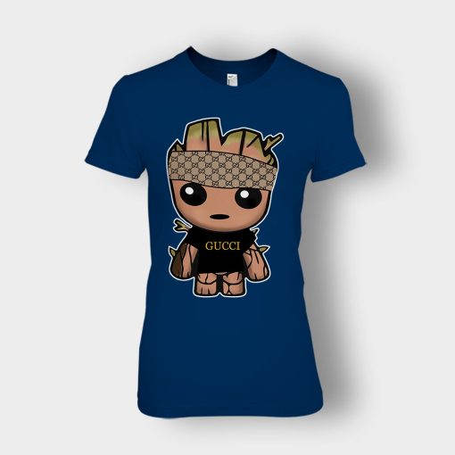 Gucci-Groot-Inspired-Ladies-T-Shirt-Navy