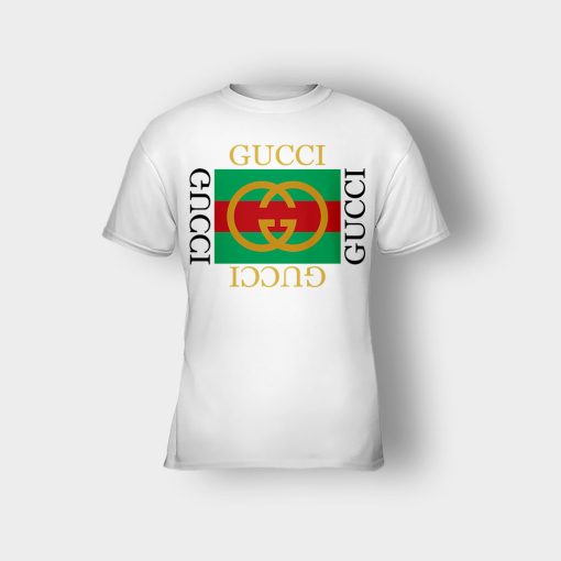 Gucci-Inspired-Art-Bootleg-Kids-T-Shirt-White