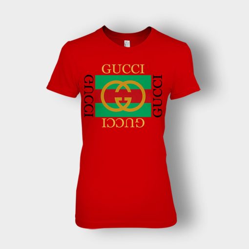 Gucci-Inspired-Art-Bootleg-Ladies-T-Shirt-Red