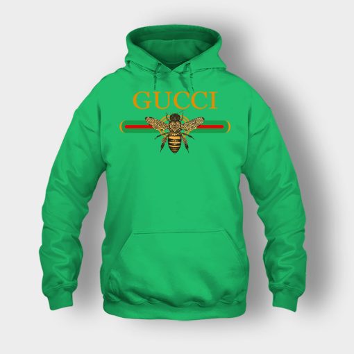 Gucci-Inspired-Bee-Unisex-Hoodie-Irish-Green