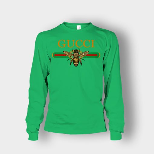 Gucci-Inspired-Bee-Unisex-Long-Sleeve-Irish-Green