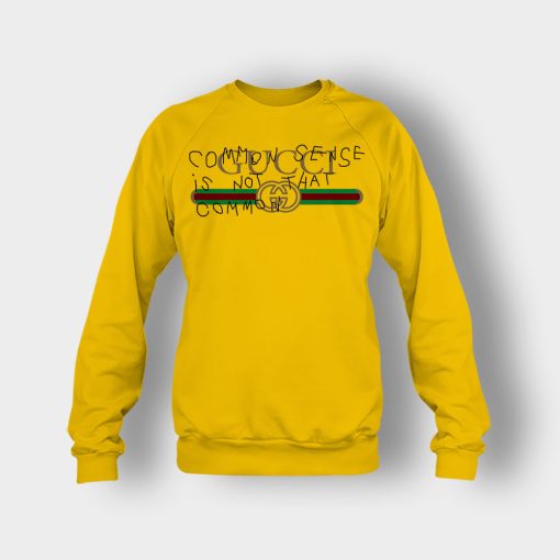 Gucci-Inspired-Hypebeast-Common-Sense-Crewneck-Sweatshirt-Gold