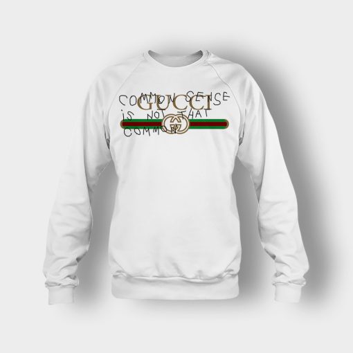 Gucci-Inspired-Hypebeast-Common-Sense-Crewneck-Sweatshirt-White