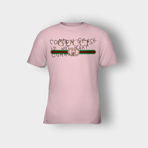 Gucci-Inspired-Hypebeast-Common-Sense-Kids-T-Shirt-Light-Pink