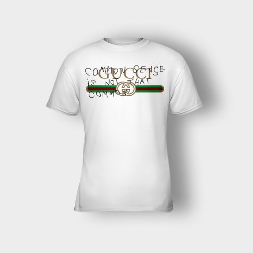 Gucci-Inspired-Hypebeast-Common-Sense-Kids-T-Shirt-White