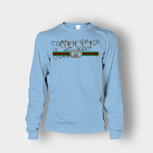 Gucci-Inspired-Hypebeast-Common-Sense-Unisex-Long-Sleeve-Light-Blue