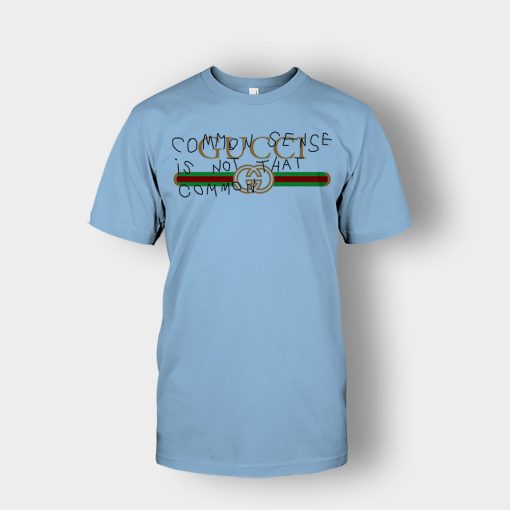 Gucci-Inspired-Hypebeast-Common-Sense-Unisex-T-Shirt-Light-Blue