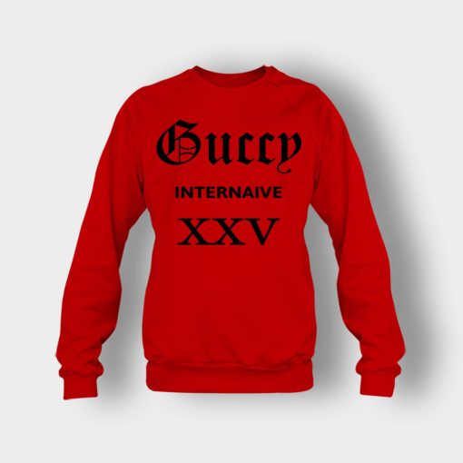 Gucci-Internaive-XXV-Fashion-Crewneck-Sweatshirt-Red