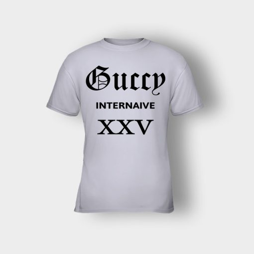 Gucci-Internaive-XXV-Fashion-Kids-T-Shirt-Sport-Grey