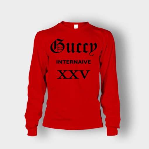 Gucci-Internaive-XXV-Fashion-Unisex-Long-Sleeve-Red
