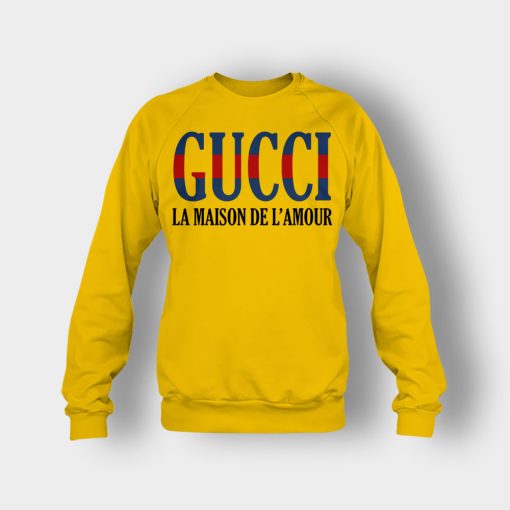 Gucci-La-Maison-De-LAmour-Crewneck-Sweatshirt-Gold