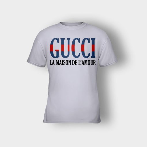 Gucci-La-Maison-De-LAmour-Kids-T-Shirt-Sport-Grey