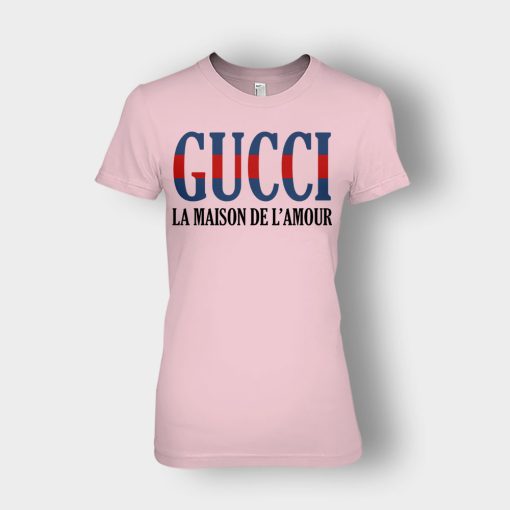 Gucci-La-Maison-De-LAmour-Ladies-T-Shirt-Light-Pink