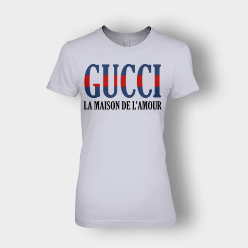 Gucci-La-Maison-De-LAmour-Ladies-T-Shirt-Sport-Grey