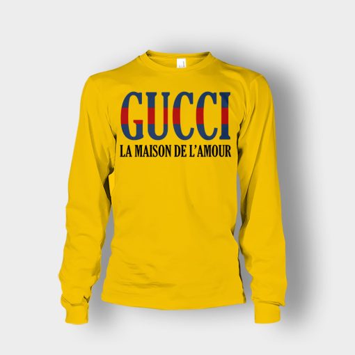 Gucci-La-Maison-De-LAmour-Unisex-Long-Sleeve-Gold