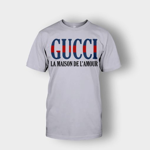 Gucci-La-Maison-De-LAmour-Unisex-T-Shirt-Sport-Grey