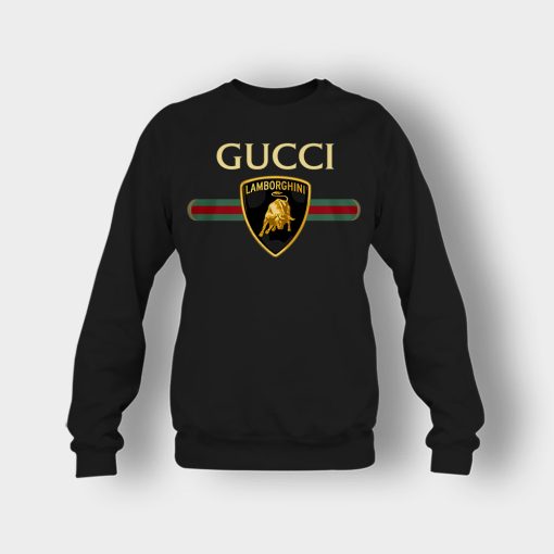 Gucci-Lamborghini-Crewneck-Sweatshirt-Black