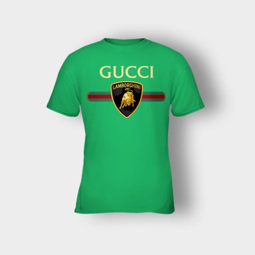 Gucci-Lamborghini-Kids-T-Shirt-Irish-Green