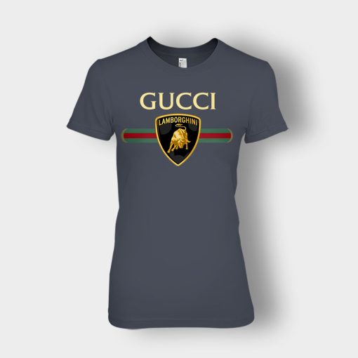 Gucci-Lamborghini-Ladies-T-Shirt-Dark-Heather