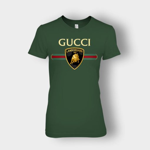 Gucci-Lamborghini-Ladies-T-Shirt-Forest