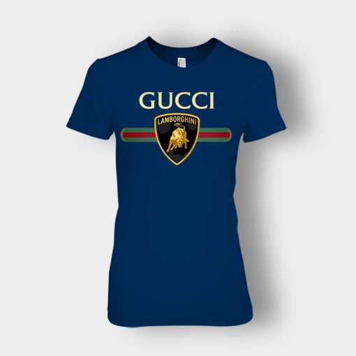 Gucci-Lamborghini-Ladies-T-Shirt-Navy