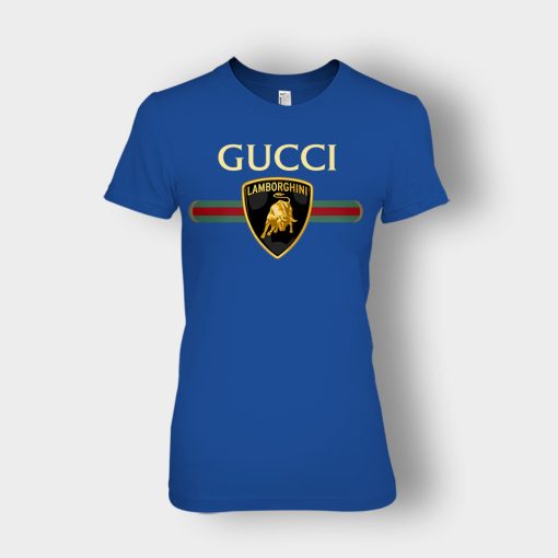 Gucci-Lamborghini-Ladies-T-Shirt-Royal