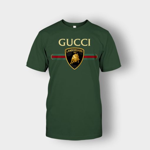 Gucci-Lamborghini-Unisex-T-Shirt-Forest