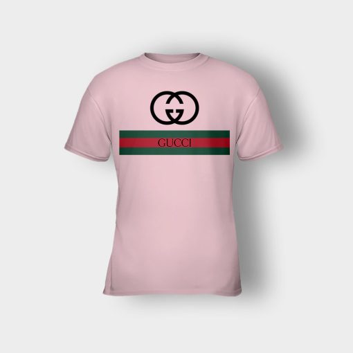 Gucci-Logo-Inspired-Classic-Kids-T-Shirt-Light-Pink