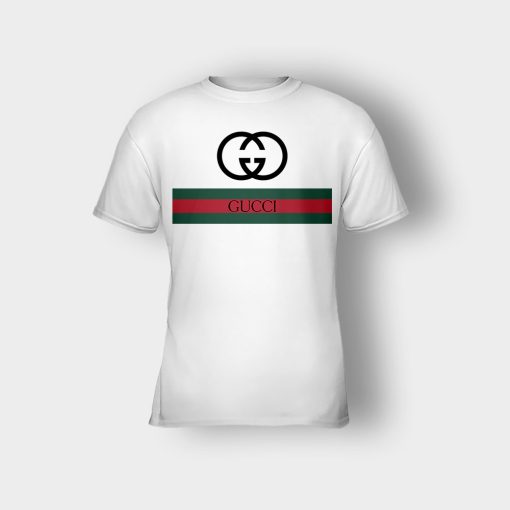 Gucci-Logo-Inspired-Classic-Kids-T-Shirt-White