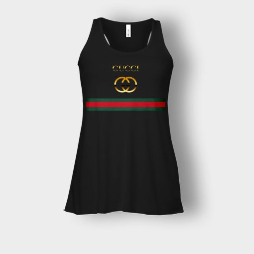 Gucci-Logo-Vintage-Bella-Womens-Flowy-Tank-Black