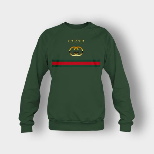 Gucci-Logo-Vintage-Crewneck-Sweatshirt-Forest