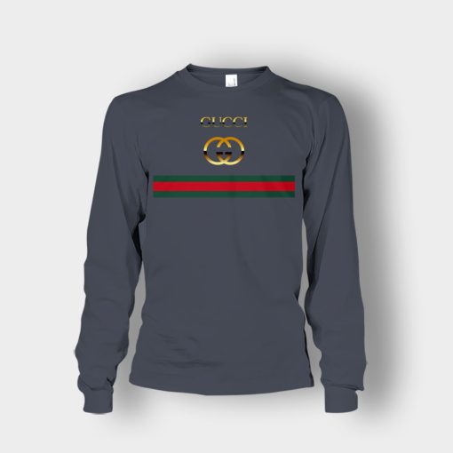 Gucci-Logo-Vintage-Unisex-Long-Sleeve-Dark-Heather