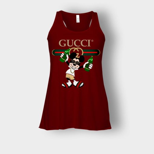 Gucci-Mickey-Mouse-Top-Trending-Bella-Womens-Flowy-Tank-Maroon