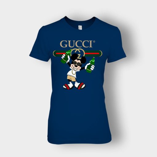 Gucci-Mickey-Mouse-Top-Trending-Ladies-T-Shirt-Navy