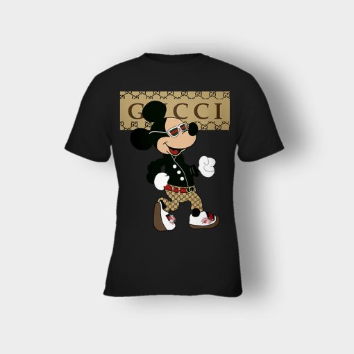 Gucci-Mickey-Mouse-Walking-Disney-Kids-T-Shirt-Black