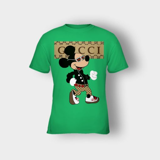 Gucci-Mickey-Mouse-Walking-Disney-Kids-T-Shirt-Irish-Green