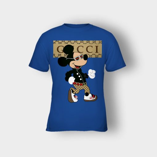 Gucci-Mickey-Mouse-Walking-Disney-Kids-T-Shirt-Royal