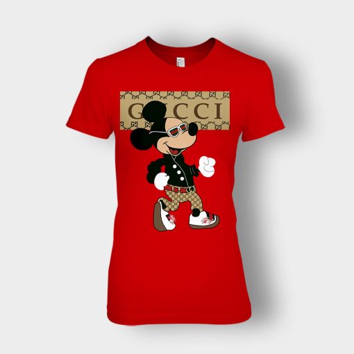 Gucci-Mickey-Mouse-Walking-Disney-Ladies-T-Shirt-Red