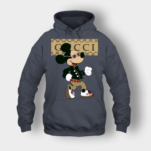 Gucci-Mickey-Mouse-Walking-Disney-Unisex-Hoodie-Dark-Heather