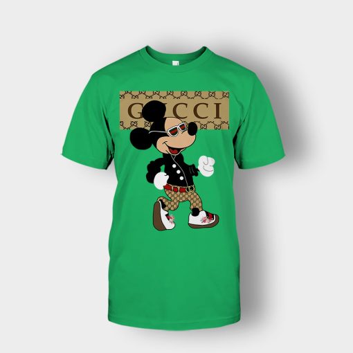 Gucci-Mickey-Mouse-Walking-Disney-Unisex-T-Shirt-Irish-Green