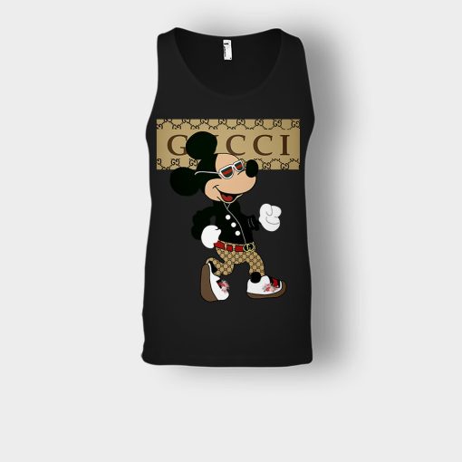 Gucci-Mickey-Mouse-Walking-Disney-Unisex-Tank-Top-Black